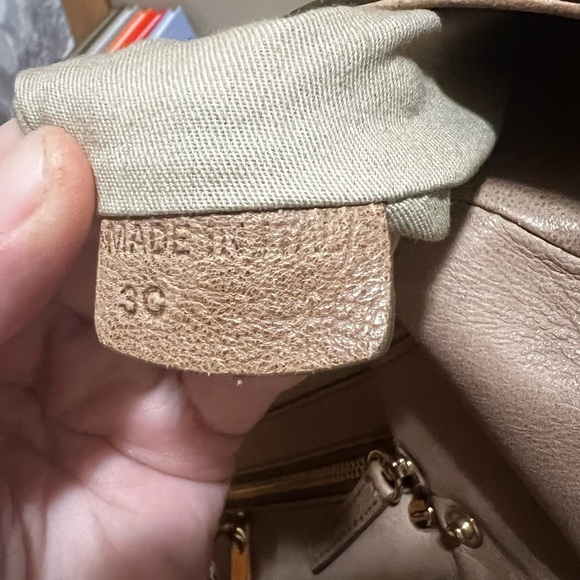 Givenchy Tan Leather Large New Line Flap Tote Shoulder Bag - Picture 8 of 12